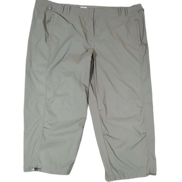 J. Jill Pants - 💸$13 J. Jill Activewear Women's 26W Capri Sage Green Pant Moisture Wicking